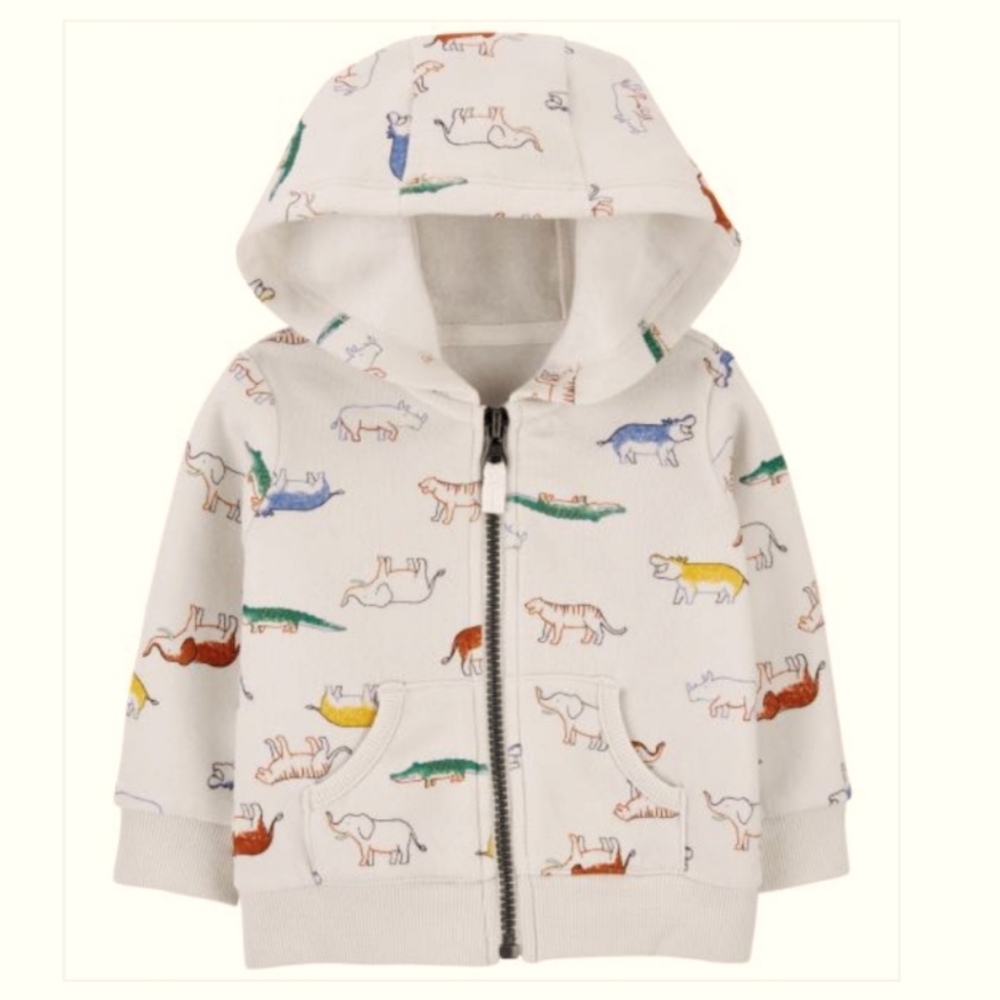 Carter's zoo hoodie size newborn